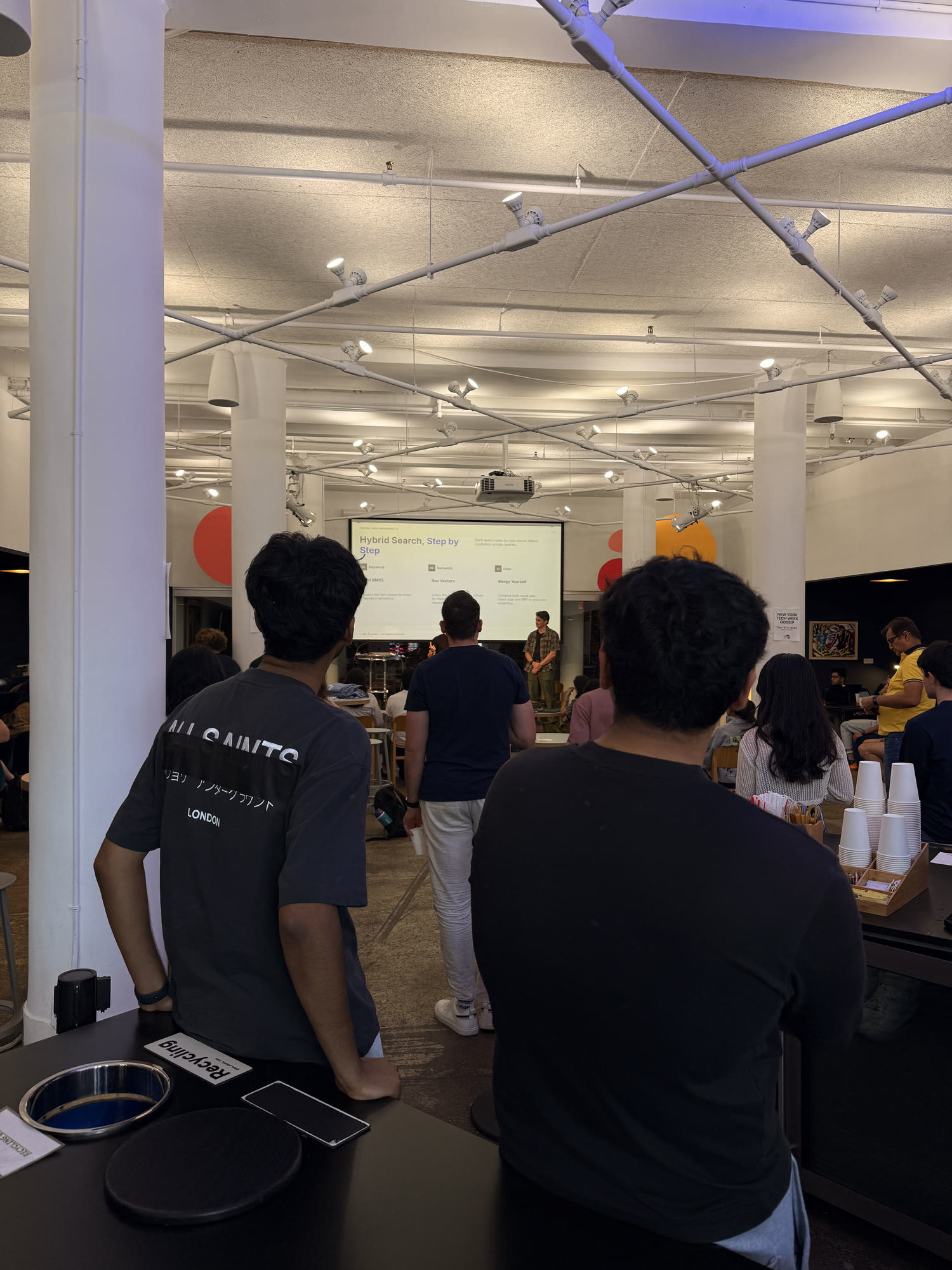 Hybrid search talk, step by step